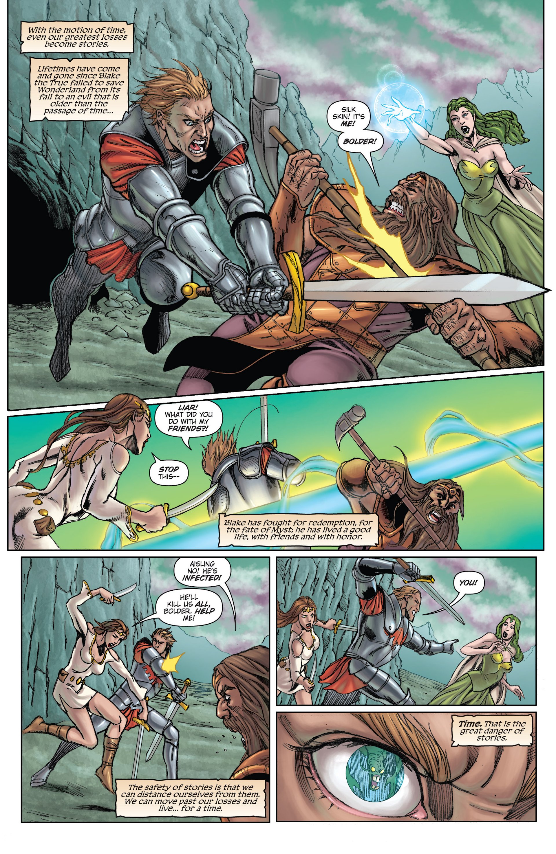 Read online Grimm Fairy Tales presents Quest comic -  Issue #3 - 3