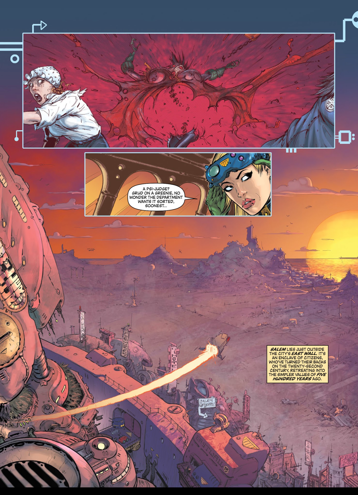 Read online Judge Anderson: The Psi Files comic -  Issue # TPB 5 - 146