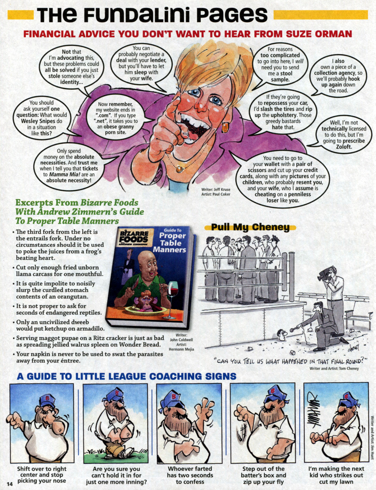 Read online MAD comic -  Issue #501 - 14