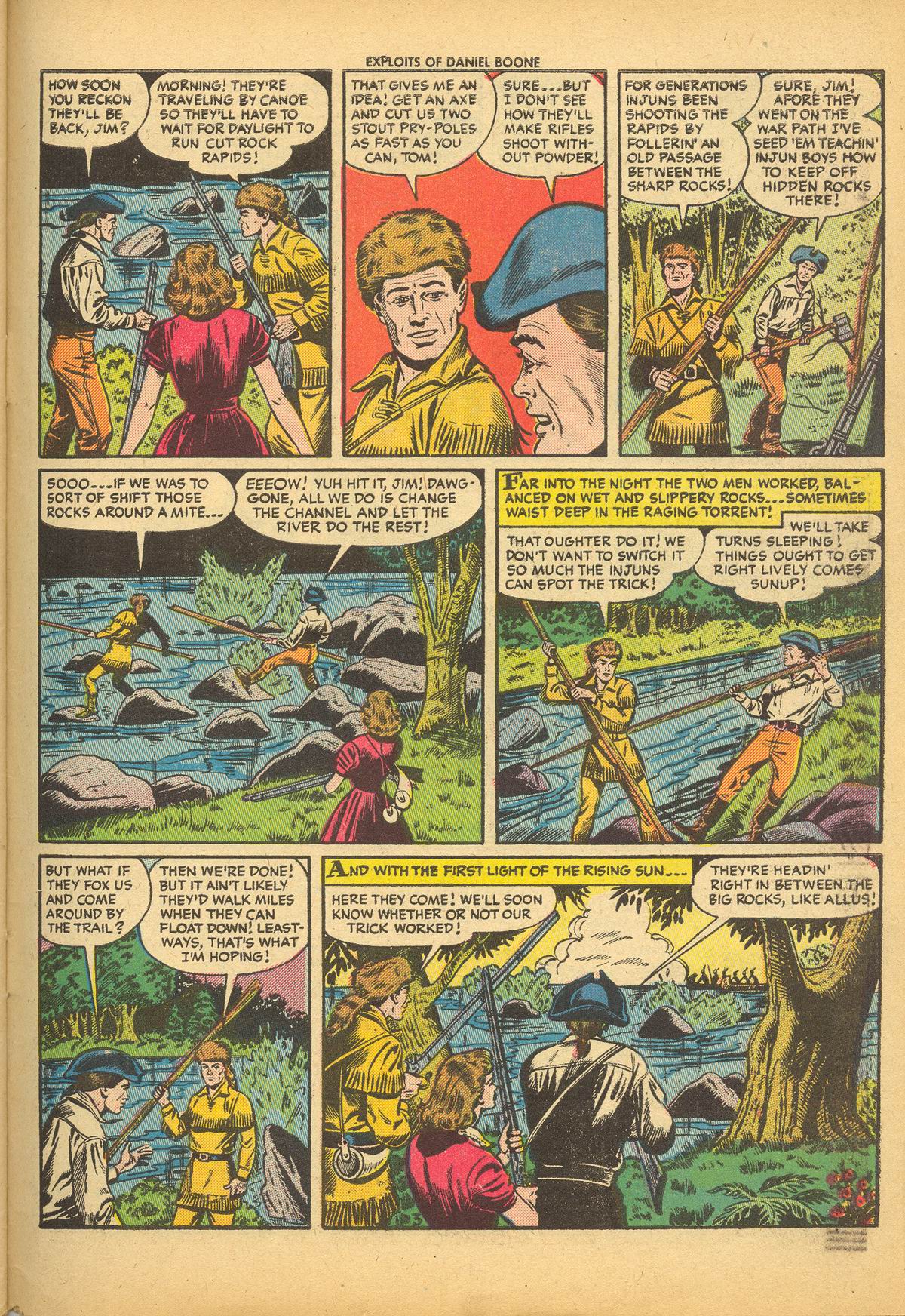 Read online Exploits of Daniel Boone comic -  Issue #3 - 31