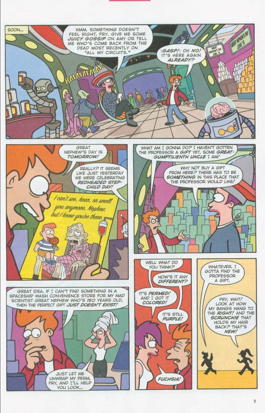 Read online Futurama Comics comic -  Issue #9a - 4