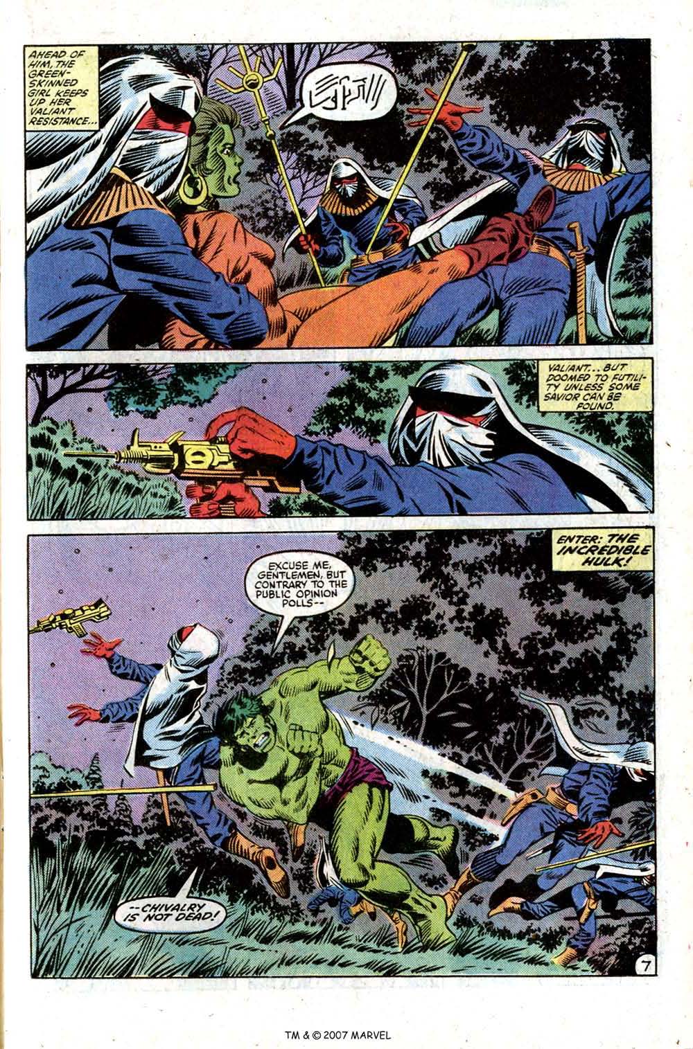 Read online The Incredible Hulk (1968) comic -  Issue # _Annual 1983 - 11
