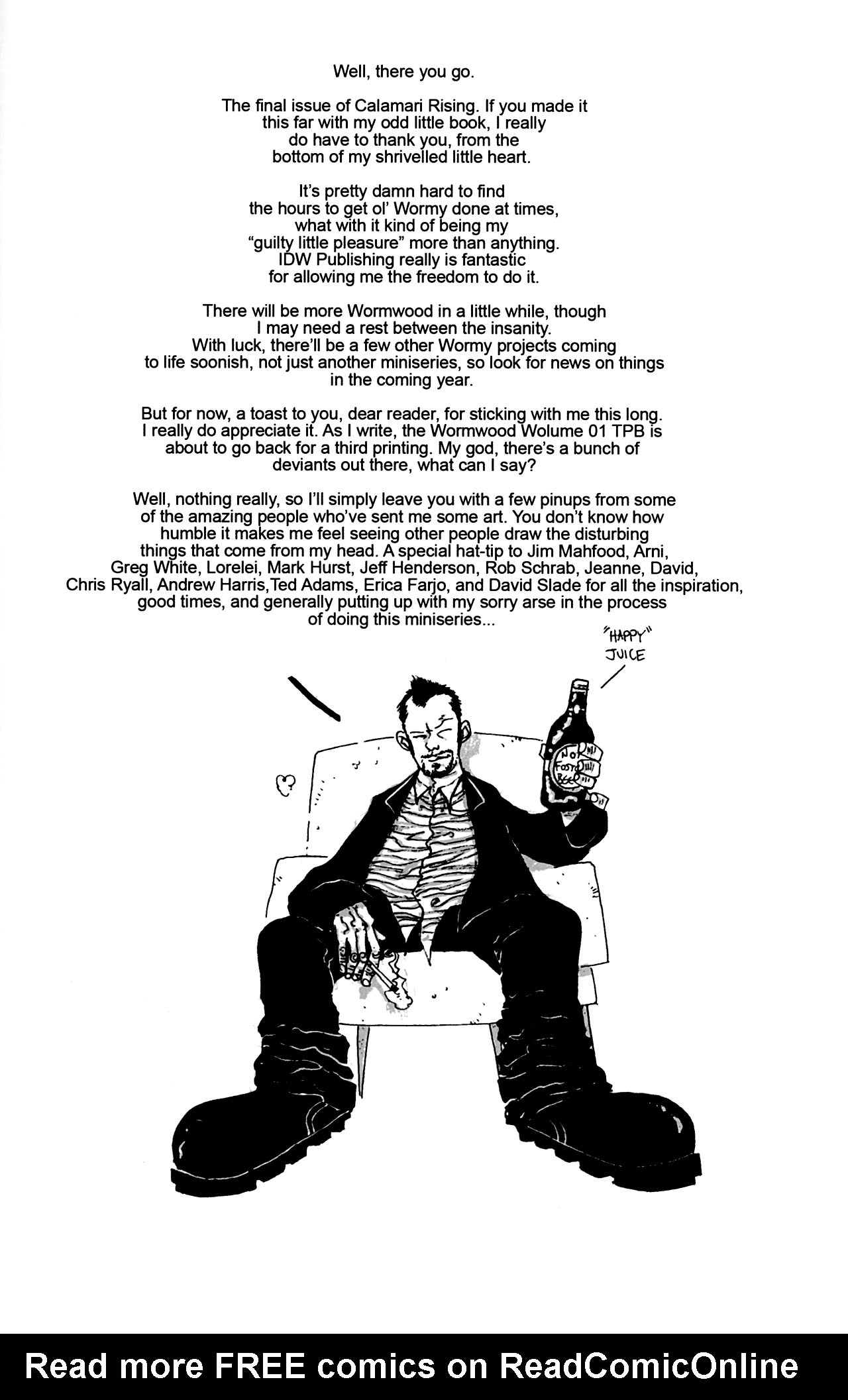 Read online Wormwood: Gentleman Corpse comic -  Issue #12 - 25