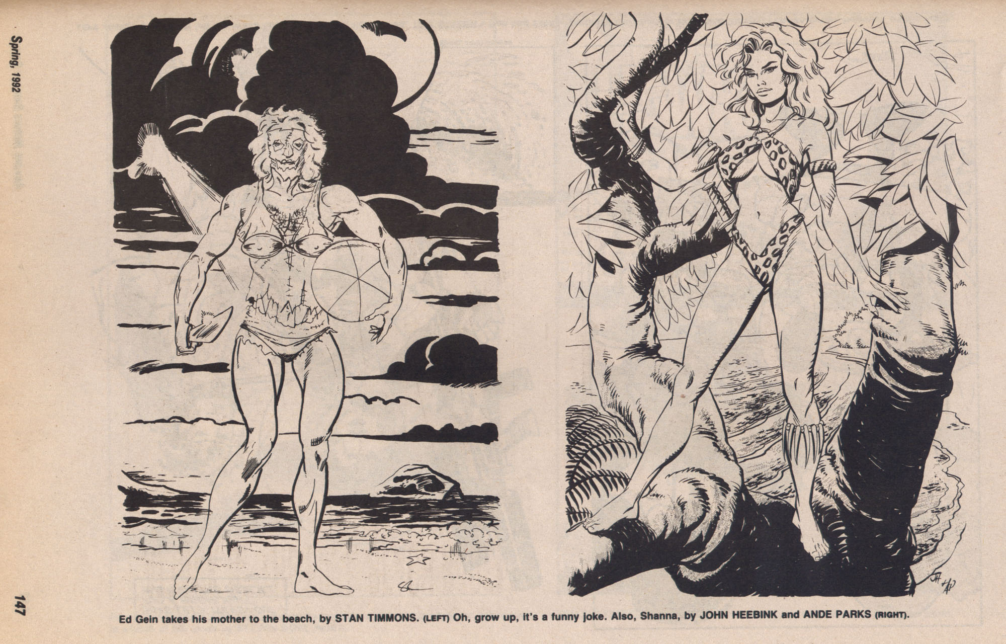 Read online Amazing Heroes Swimsuit Special comic -  Issue # TPB 3 - 146