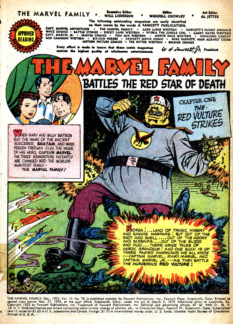 Read online The Marvel Family comic -  Issue #78 - 3