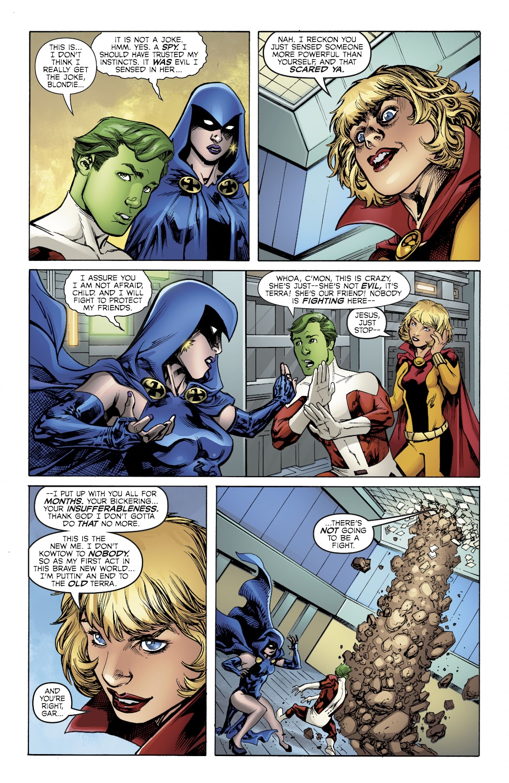 Tales From the Dark Multiverse: Teen Titans: The Judas Contract issue Full - Page 24