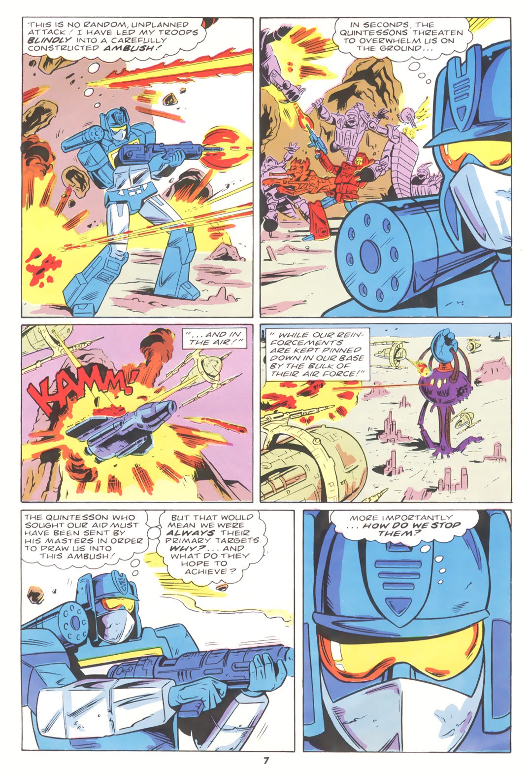 Read online The Transformers (UK) comic -  Issue #185 - 7