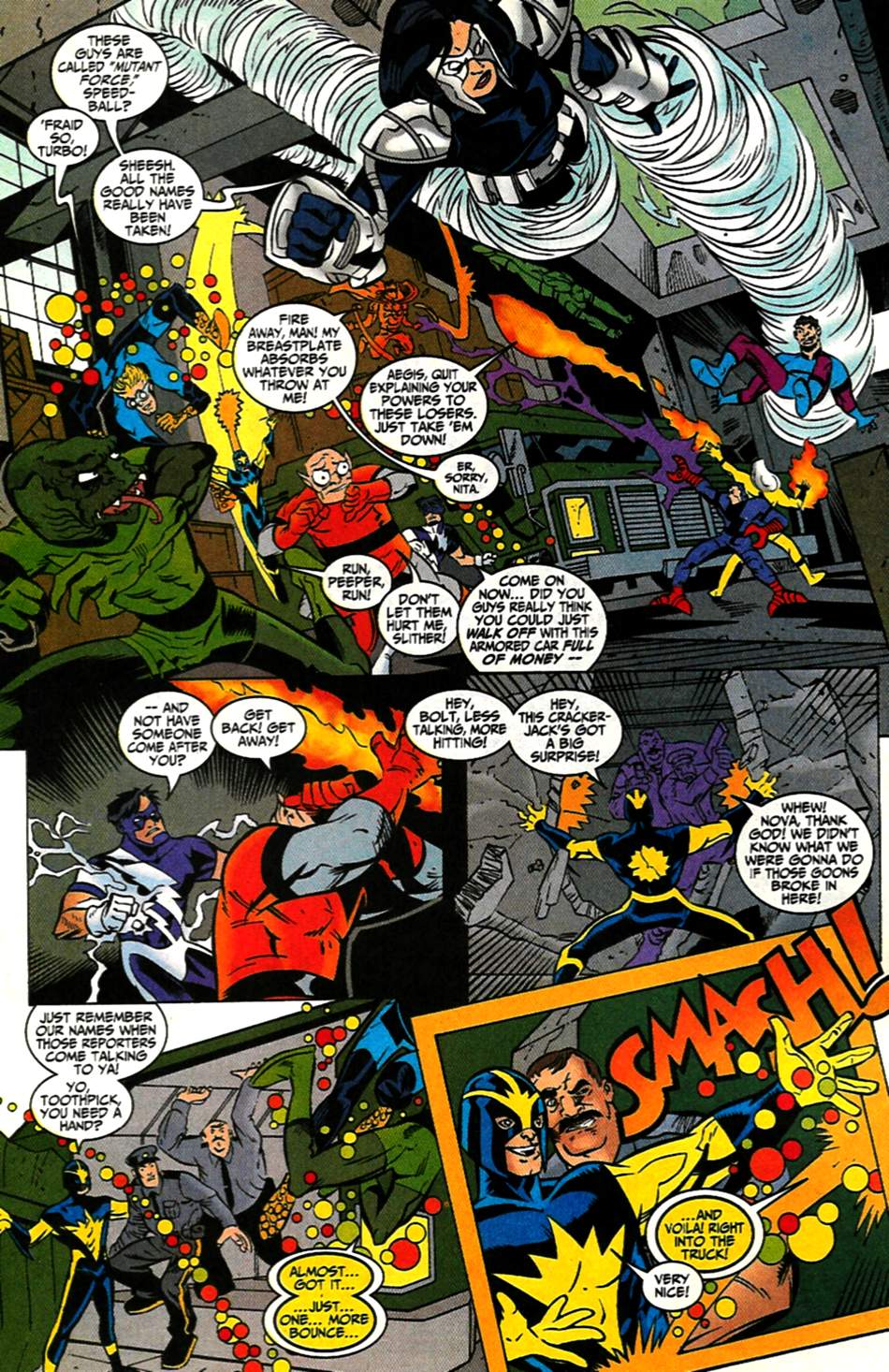Read online New Warriors (1999) comic -  Issue #6 - 3