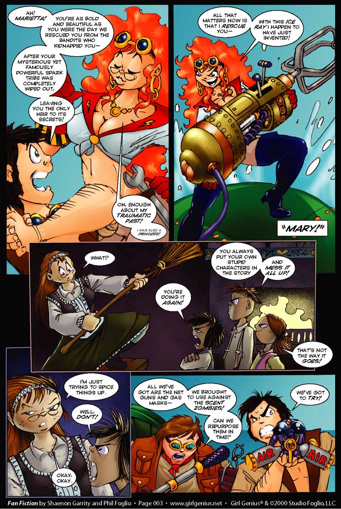 Read online Girl Genius (2002) comic -  Issue #5 - 108