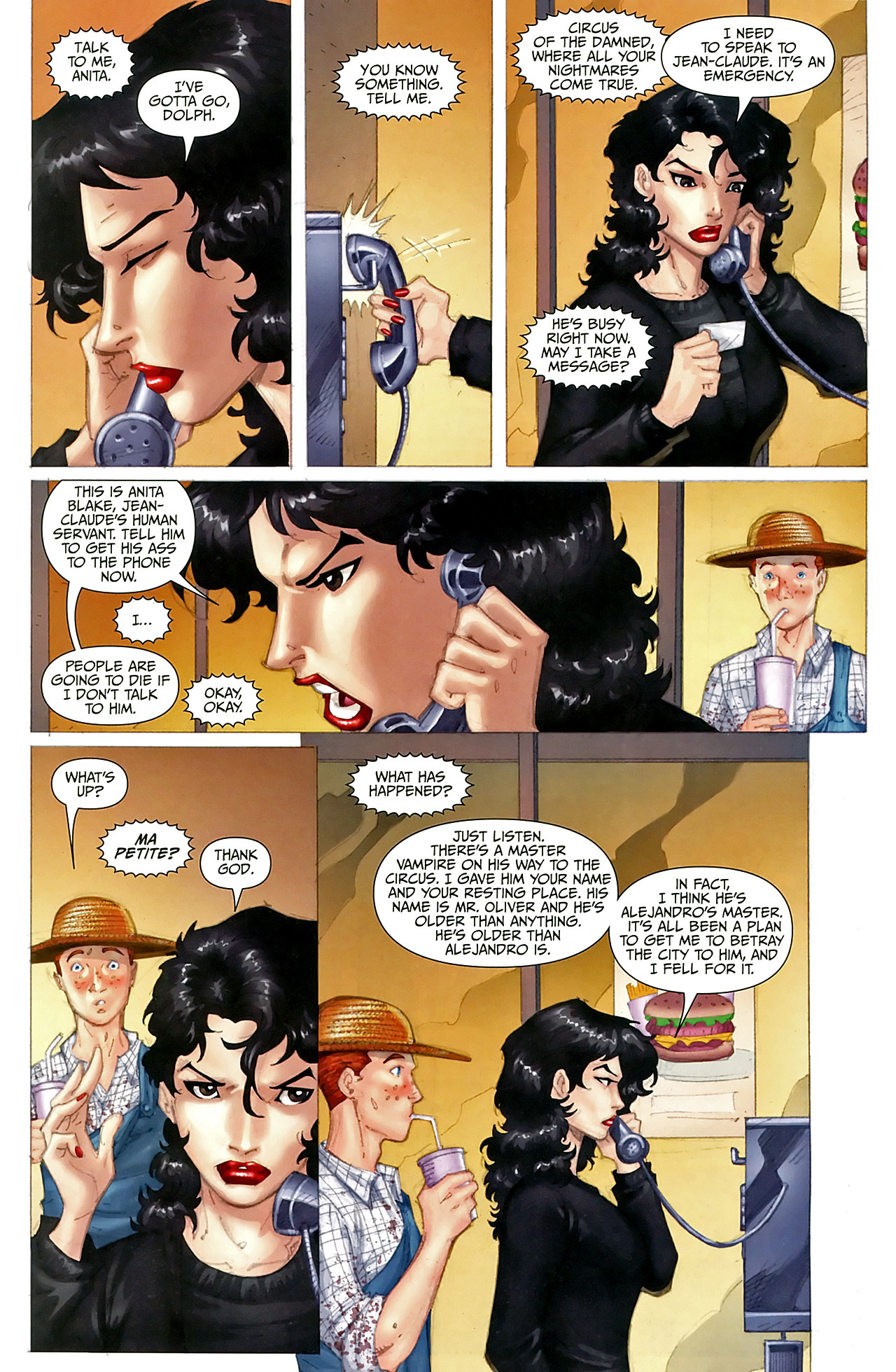 Read online Anita Blake, Vampire Hunter: Circus of the Damned - The Scoundrel comic -  Issue #4 - 5