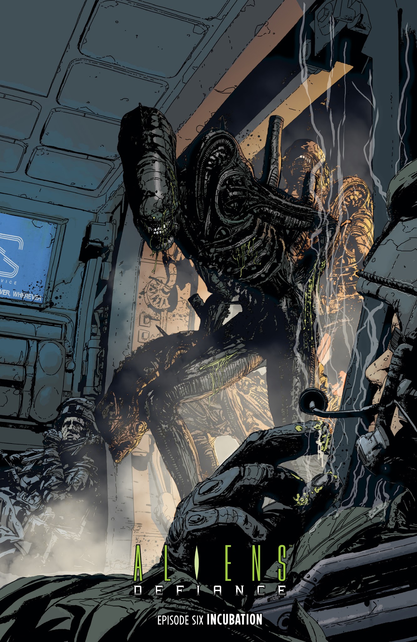 Read online Aliens: Defiance comic -  Issue # _TPB 1 - 128