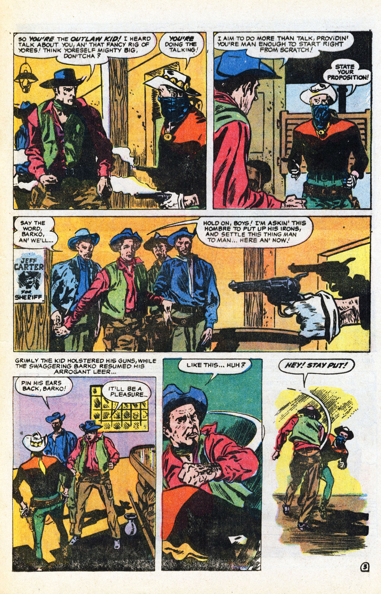 Read online The Outlaw Kid (1970) comic -  Issue #5 - 13