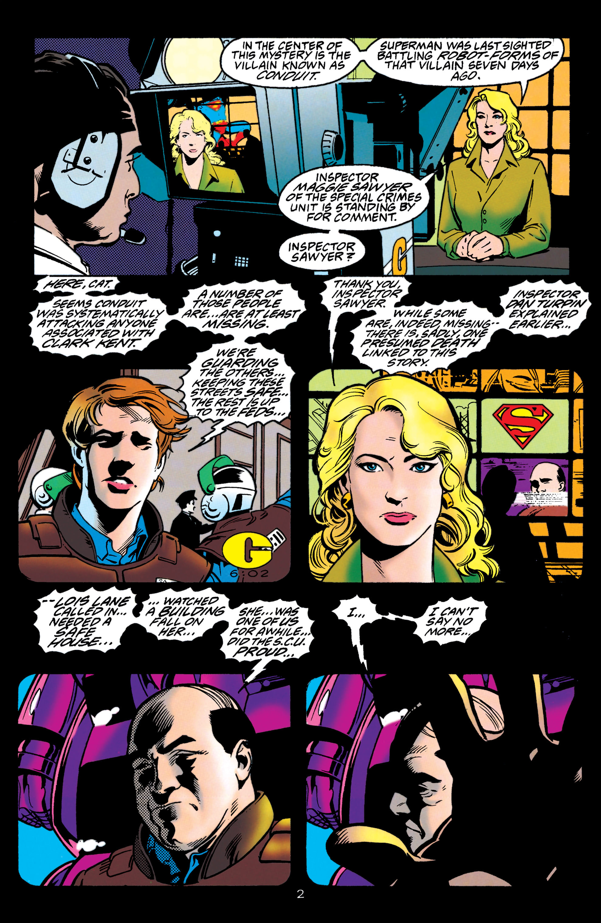 Read online Adventures of Superman (1987) comic -  Issue #524 - 3