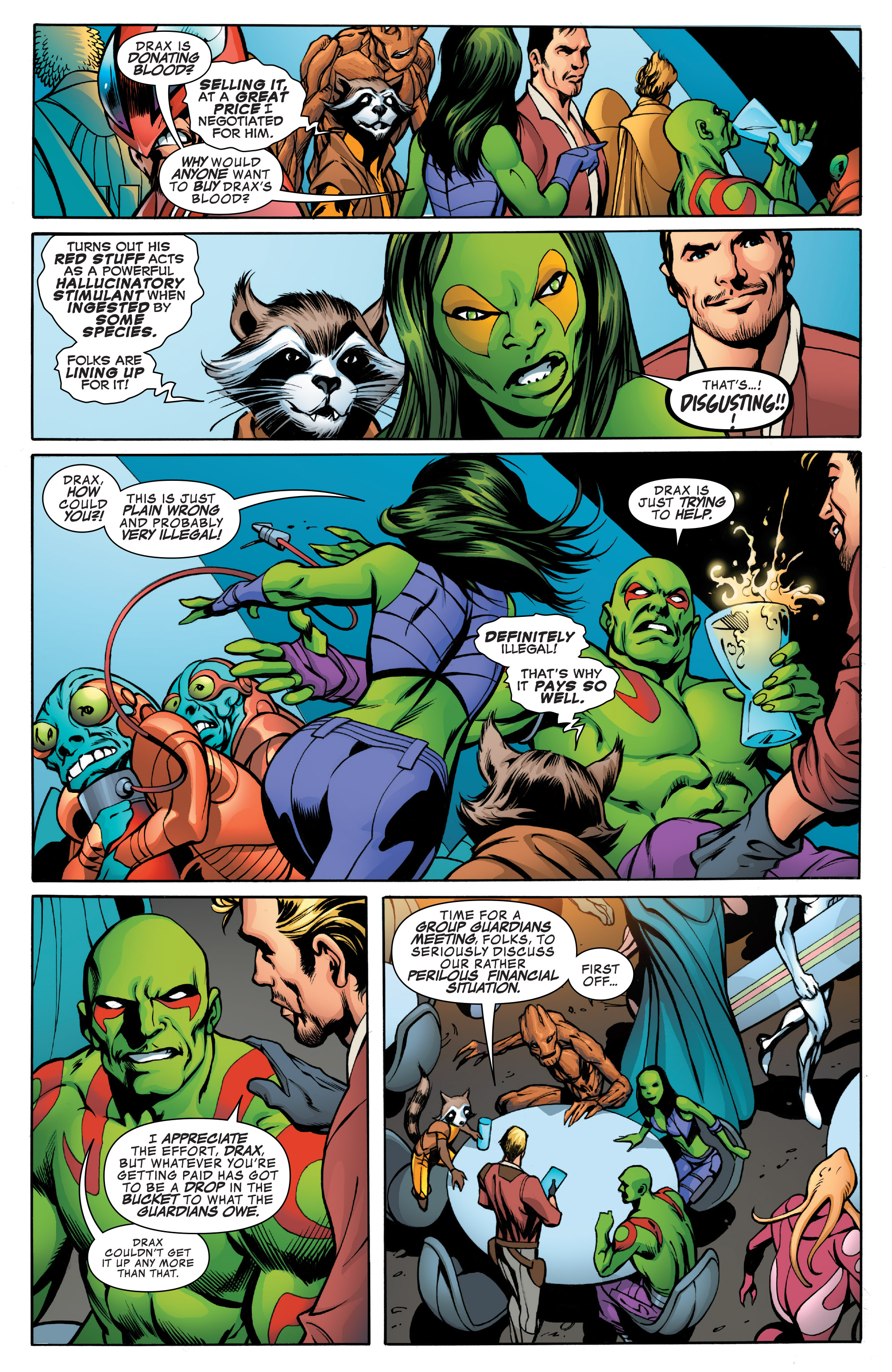 Read online Guardians of the Galaxy: Mother Entropy comic -  Issue #1 - 6