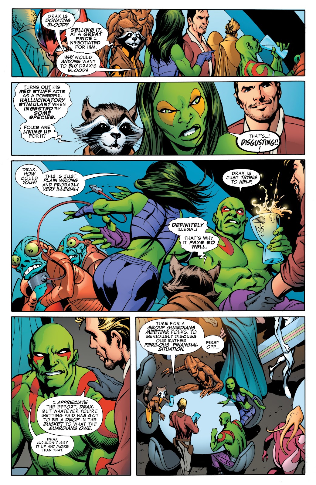 Guardians of the Galaxy: Mother Entropy issue 1 - Page 6
