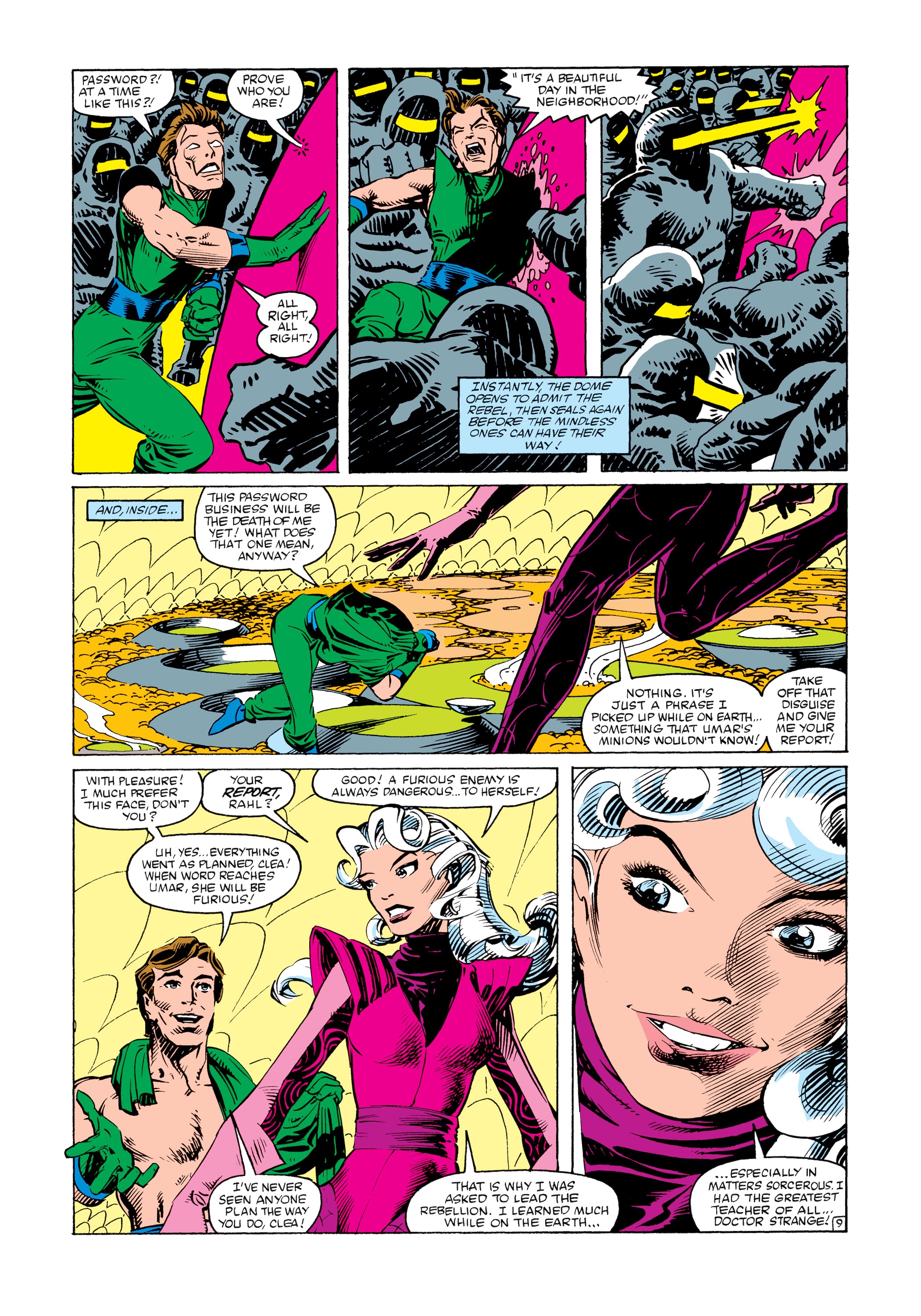 Read online Marvel Masterworks: Doctor Strange comic -  Issue # TPB 10 (Part 3) - 22