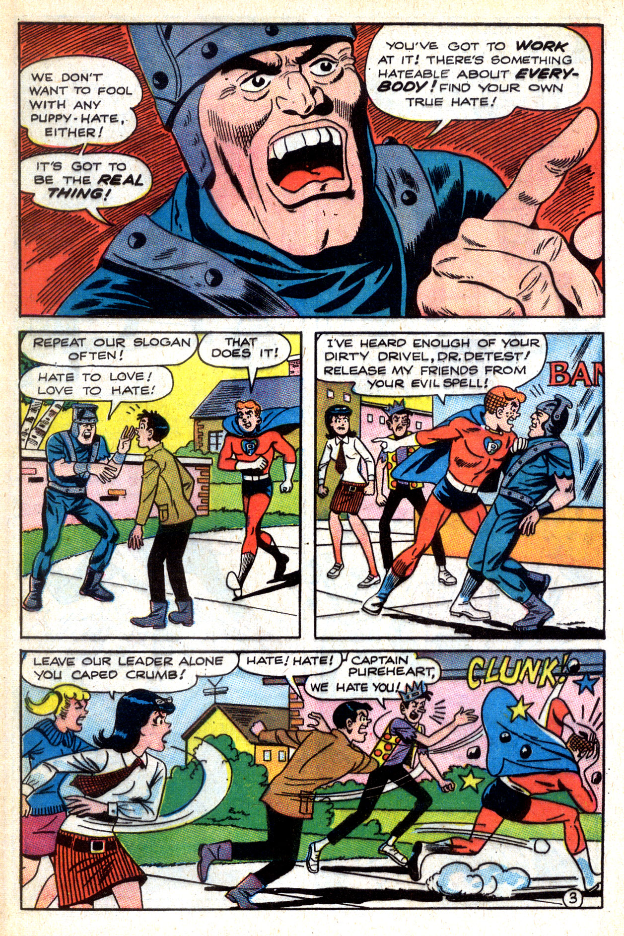 Read online Archie as Captain Pureheart comic -  Issue #5 - 5