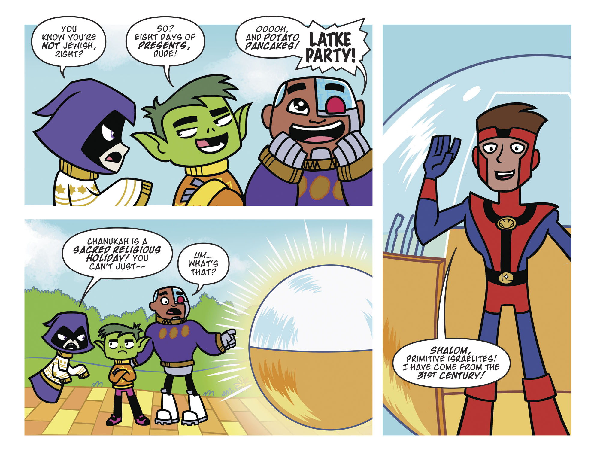 Read online Teen Titans Go! (2013) comic -  Issue #49 - 4