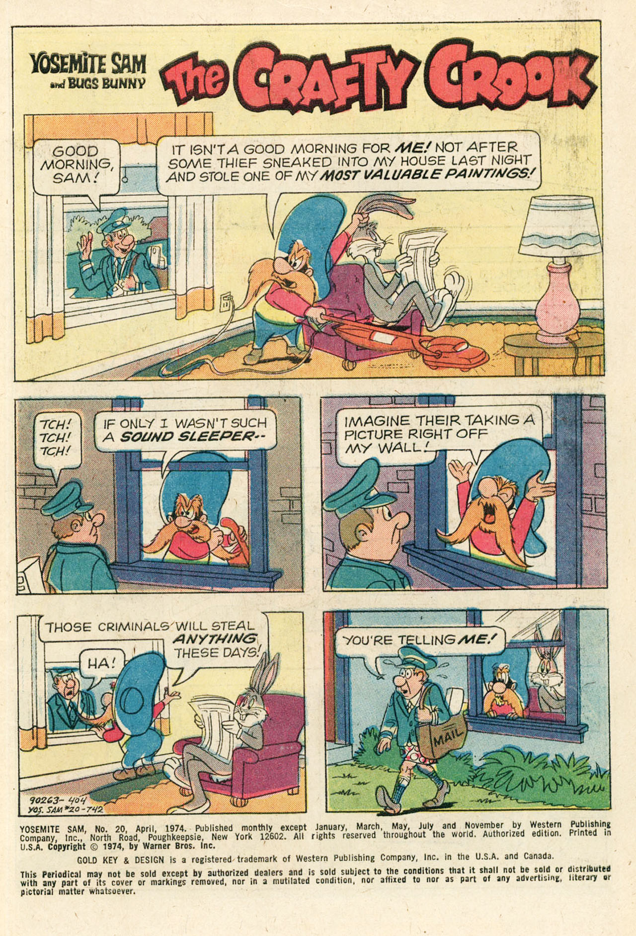 Read online Yosemite Sam and Bugs Bunny comic -  Issue #20 - 3