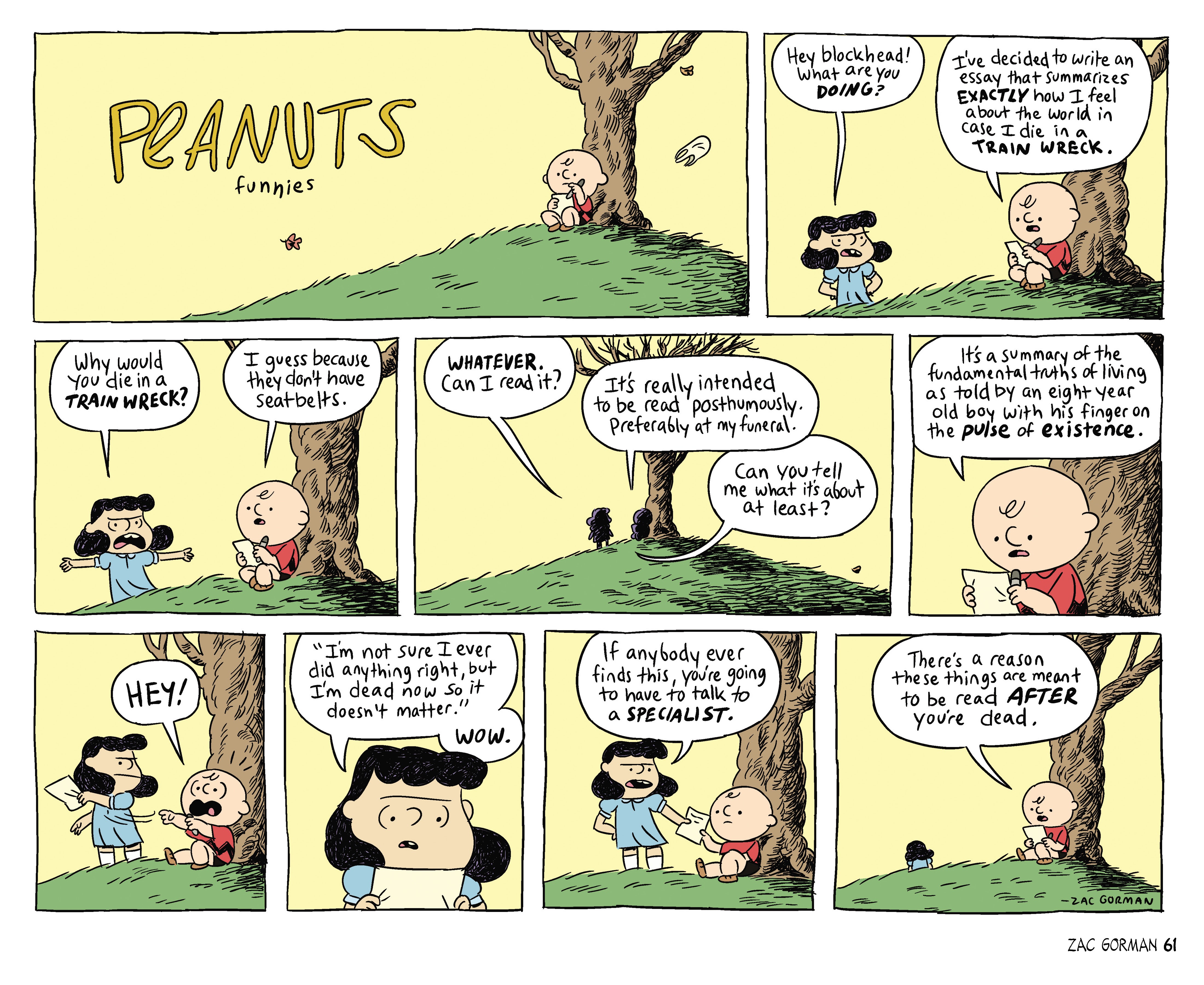 Read online Peanuts: A Tribute to Charles M. Schulz comic -  Issue # TPB (Part 1) - 63