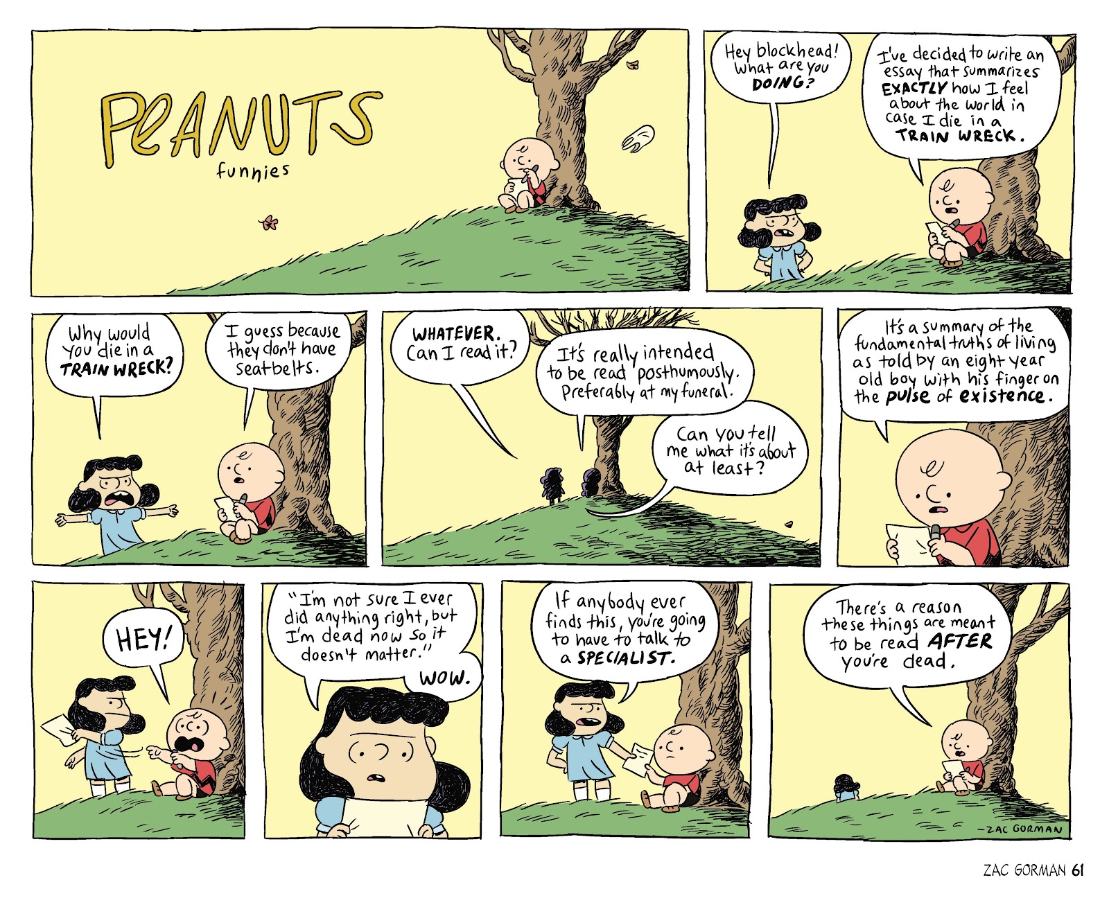 Peanuts: A Tribute to Charles M. Schulz issue TPB (Part 1) - Page 63