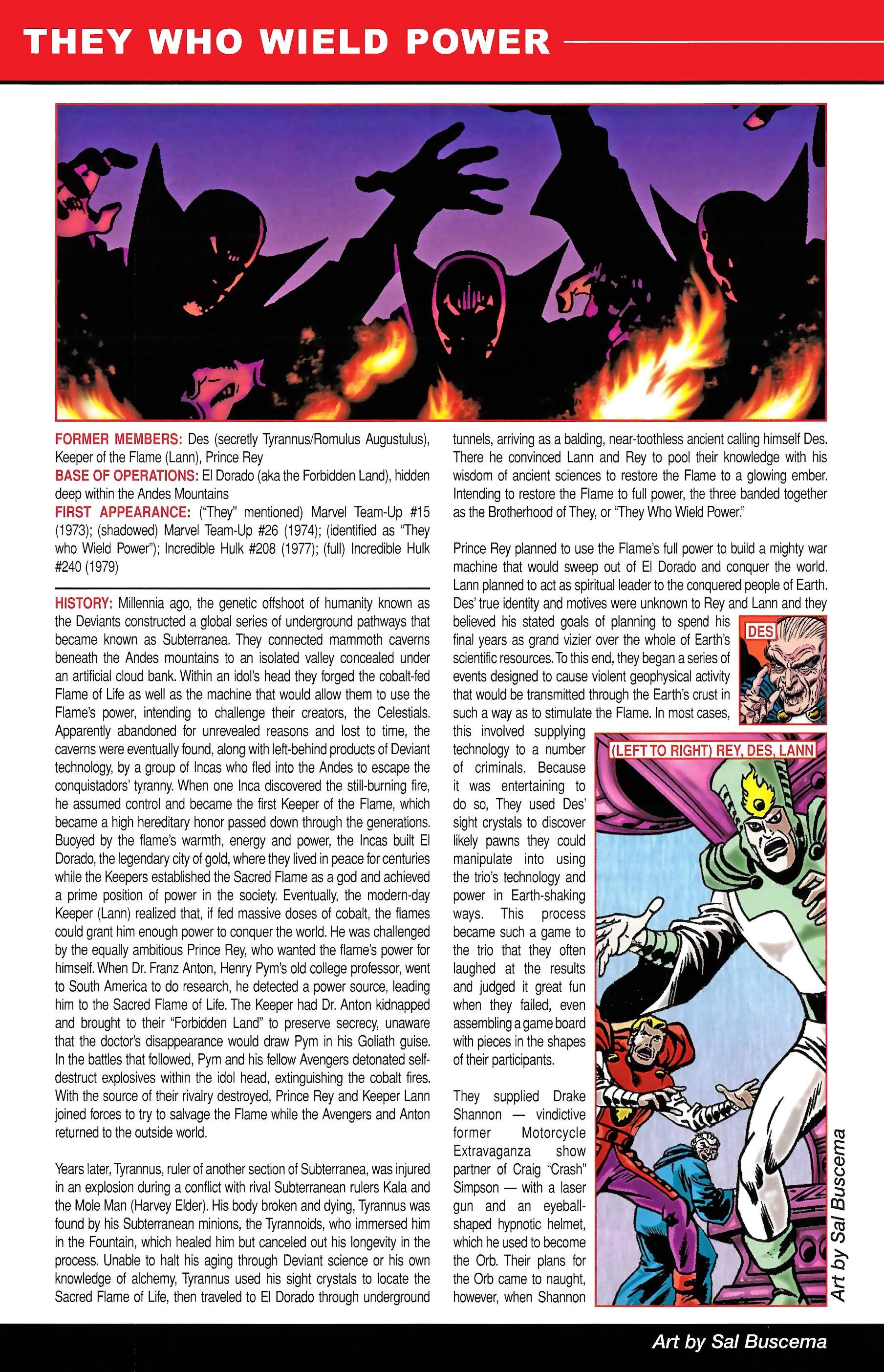 Read online Official Handbook of the Marvel Universe A to Z comic -  Issue # TPB 12 (Part 1) - 18