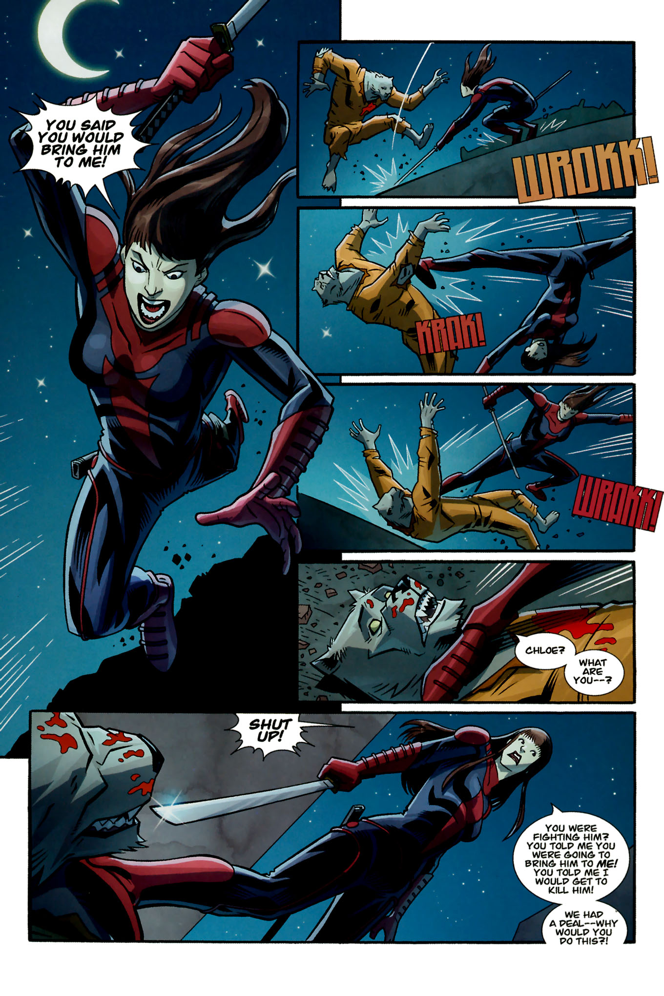 Read online The Astounding Wolf-Man comic -  Issue #16 - 15