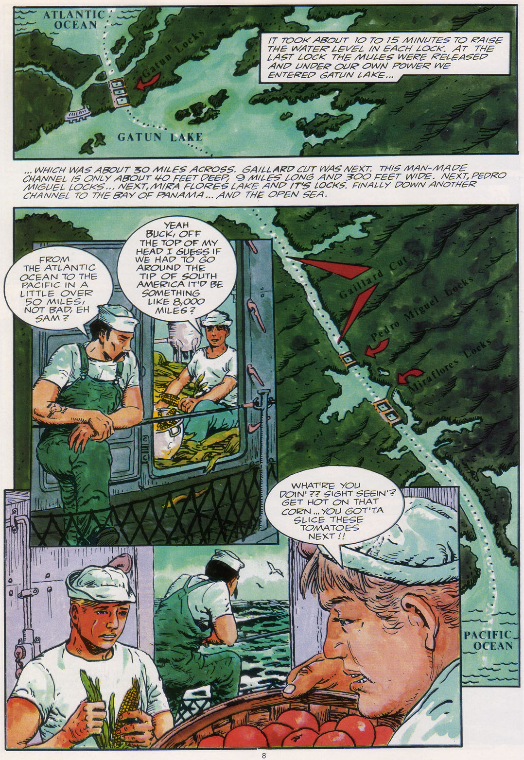 Read online Marvel Graphic Novel comic -  Issue #30 - A Sailor's Story - 14