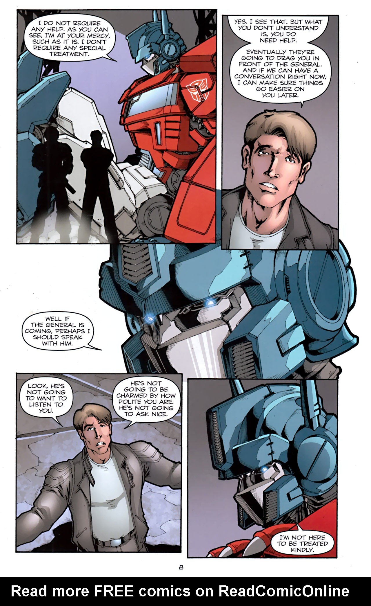 Read online The Transformers (2009) comic -  Issue #3 - 11