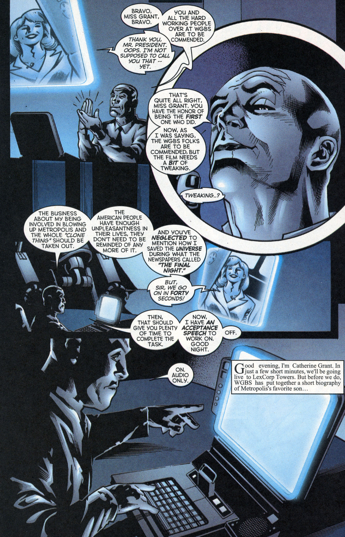 Read online Superman: President Lex comic -  Issue # TPB - 146