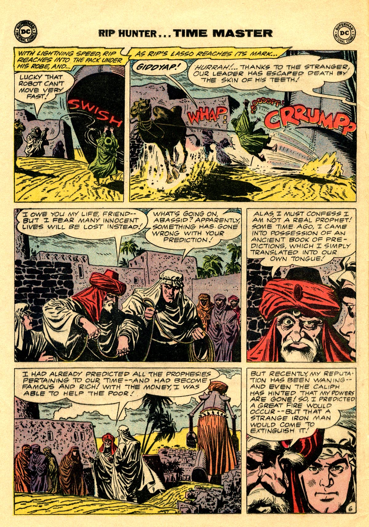 Read online Rip Hunter...Time Master comic -  Issue #6 - 8