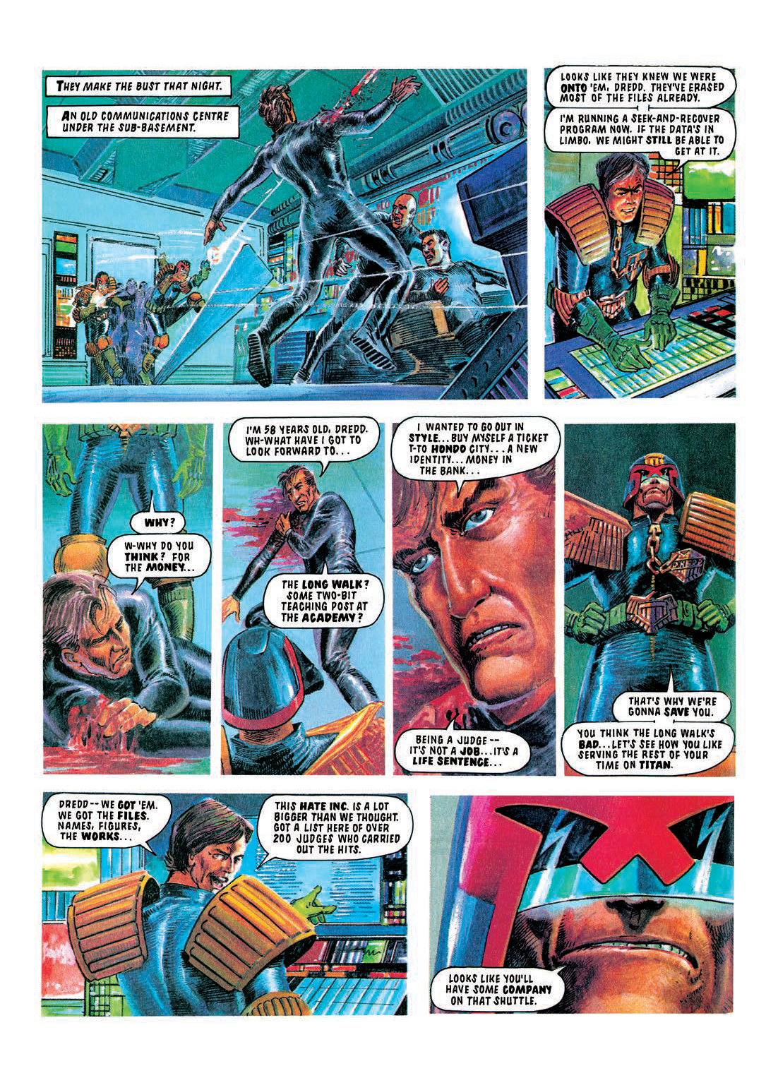 Read online Judge Dredd: The Restricted Files comic -  Issue # TPB 3 - 245
