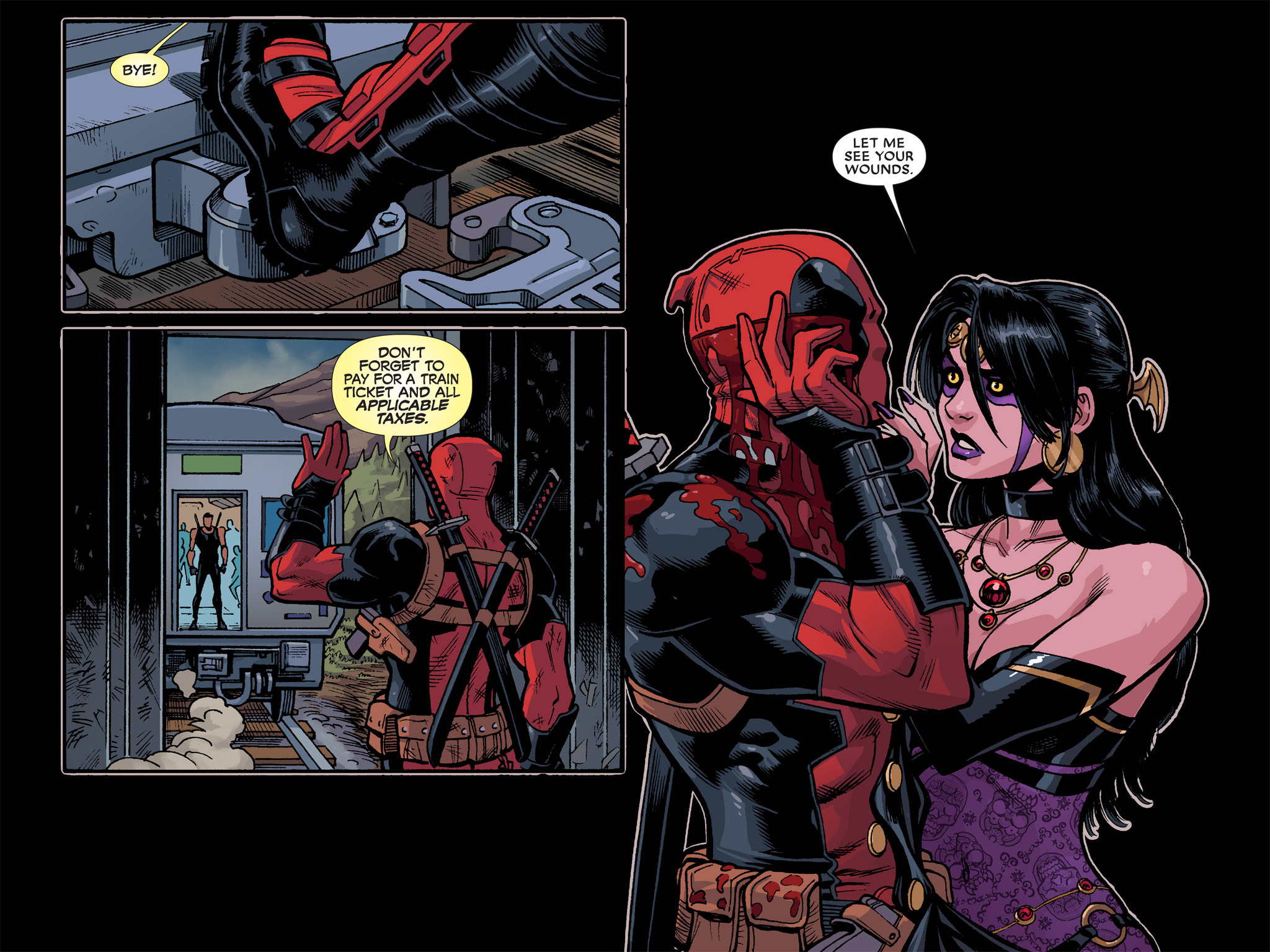 Read online Deadpool: The Gauntlet Infinite Comic comic -  Issue #5 - 54