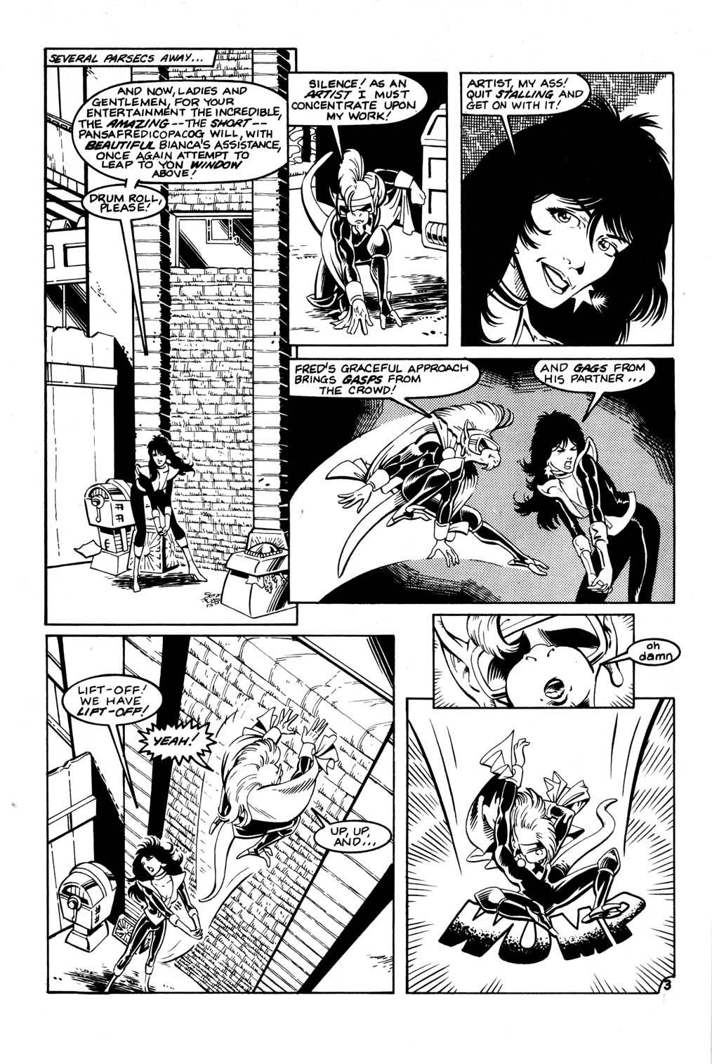 Read online Aristocratic Xtraterrestrial Time-Traveling Thieves comic -  Issue #2 - 5