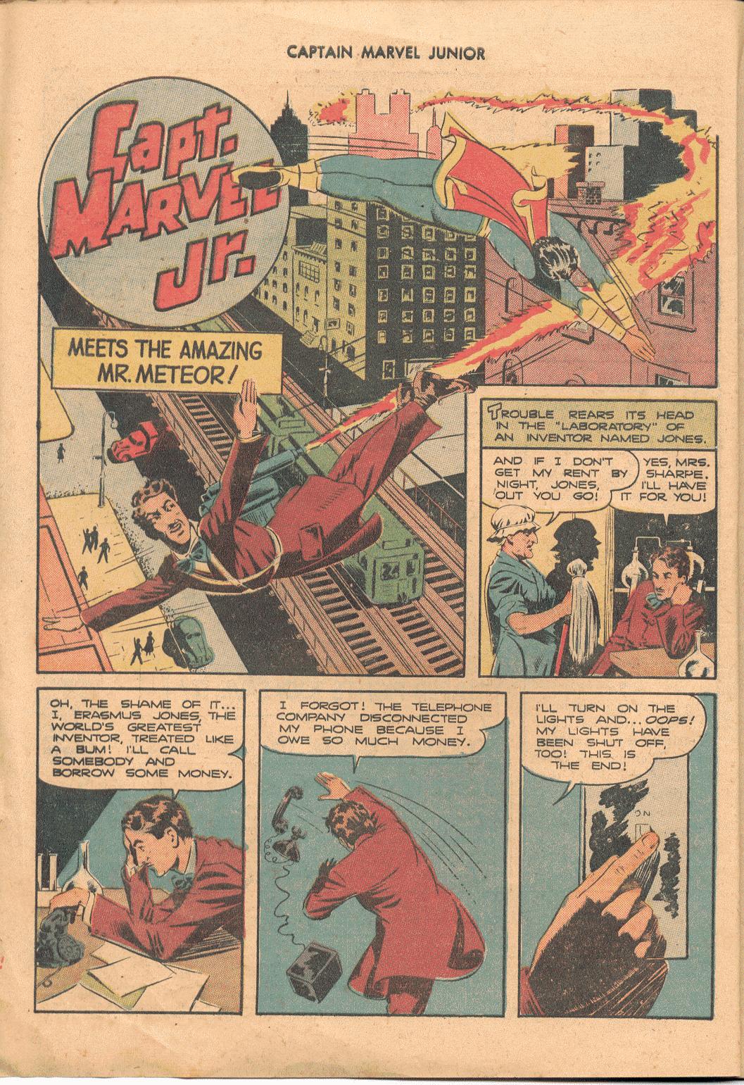 Read online Captain Marvel, Jr. comic -  Issue #30 - 3