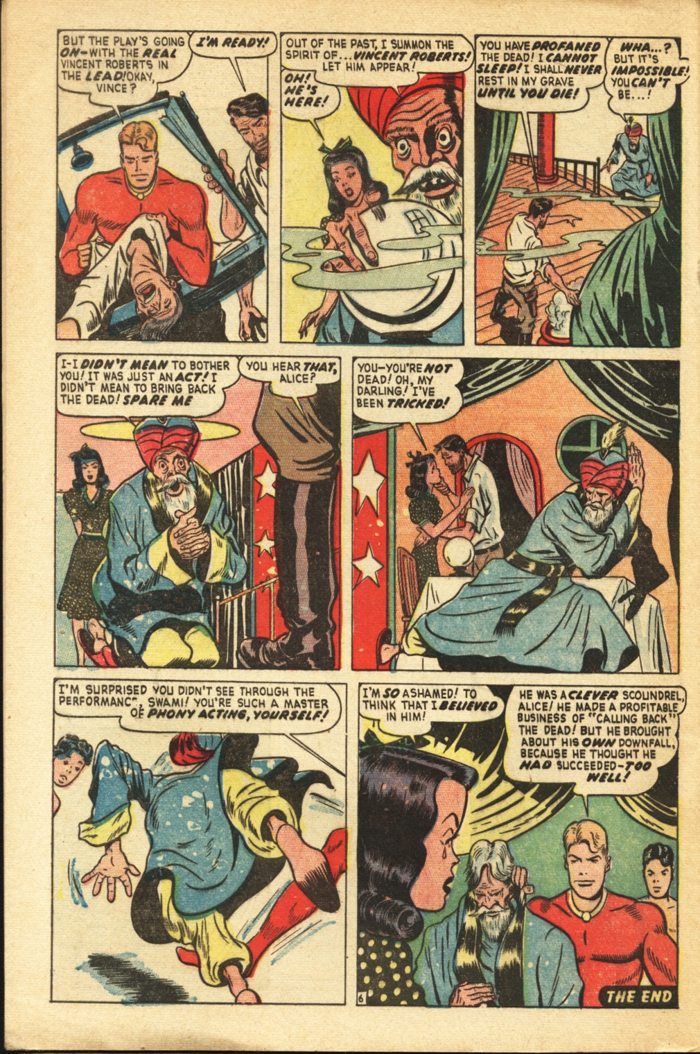 Read online The Human Torch (1940) comic -  Issue #31 - 32