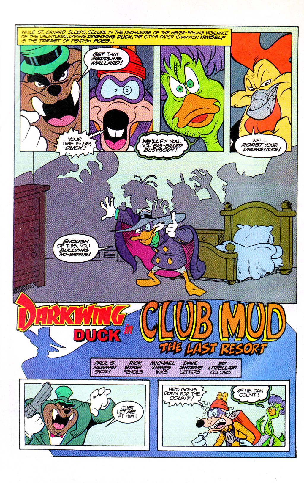 Read online The Disney Afternoon comic -  Issue #3 - 4
