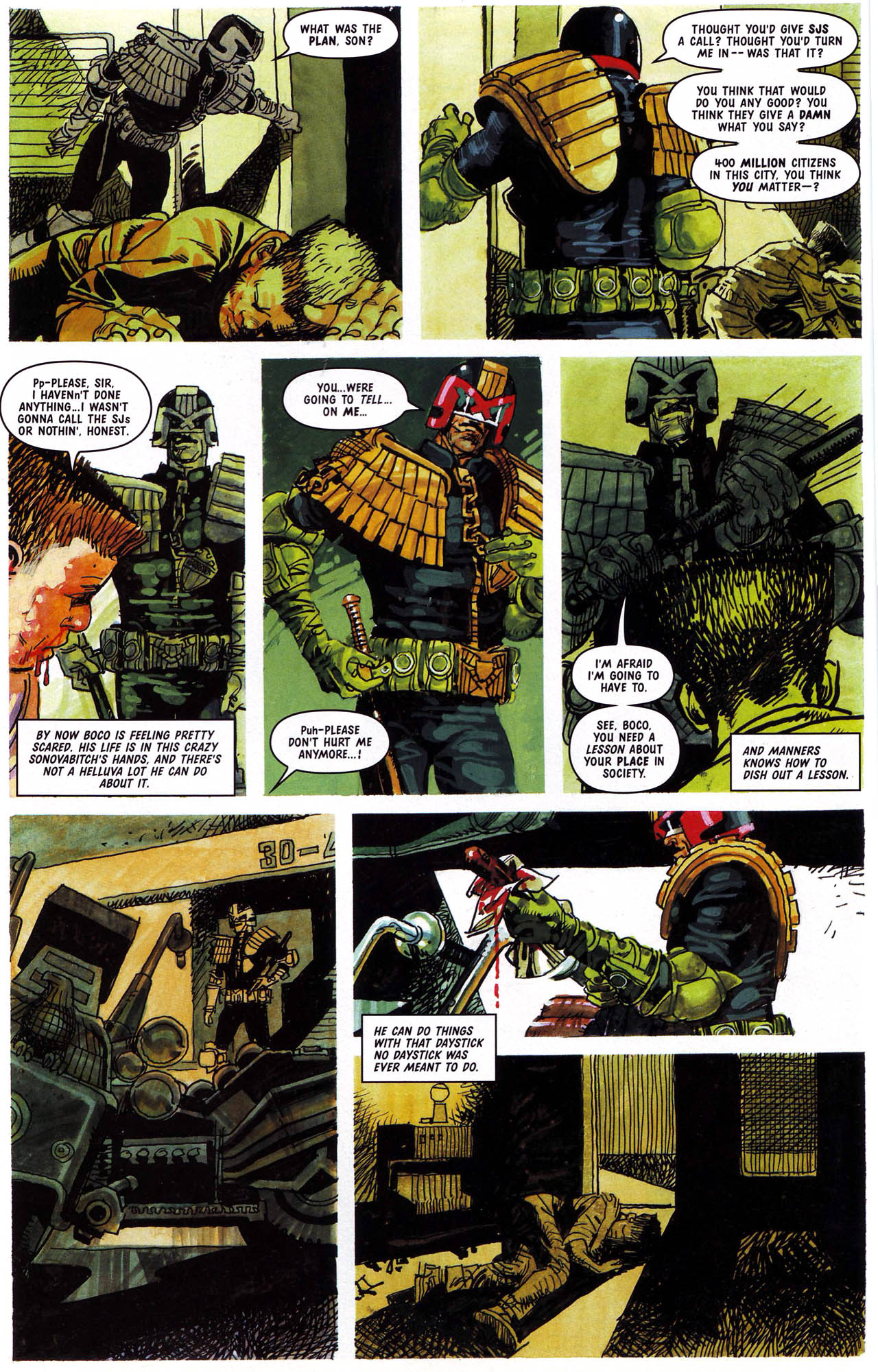 Read online Judge Dredd Megazine (vol. 4) comic -  Issue #4 - 8