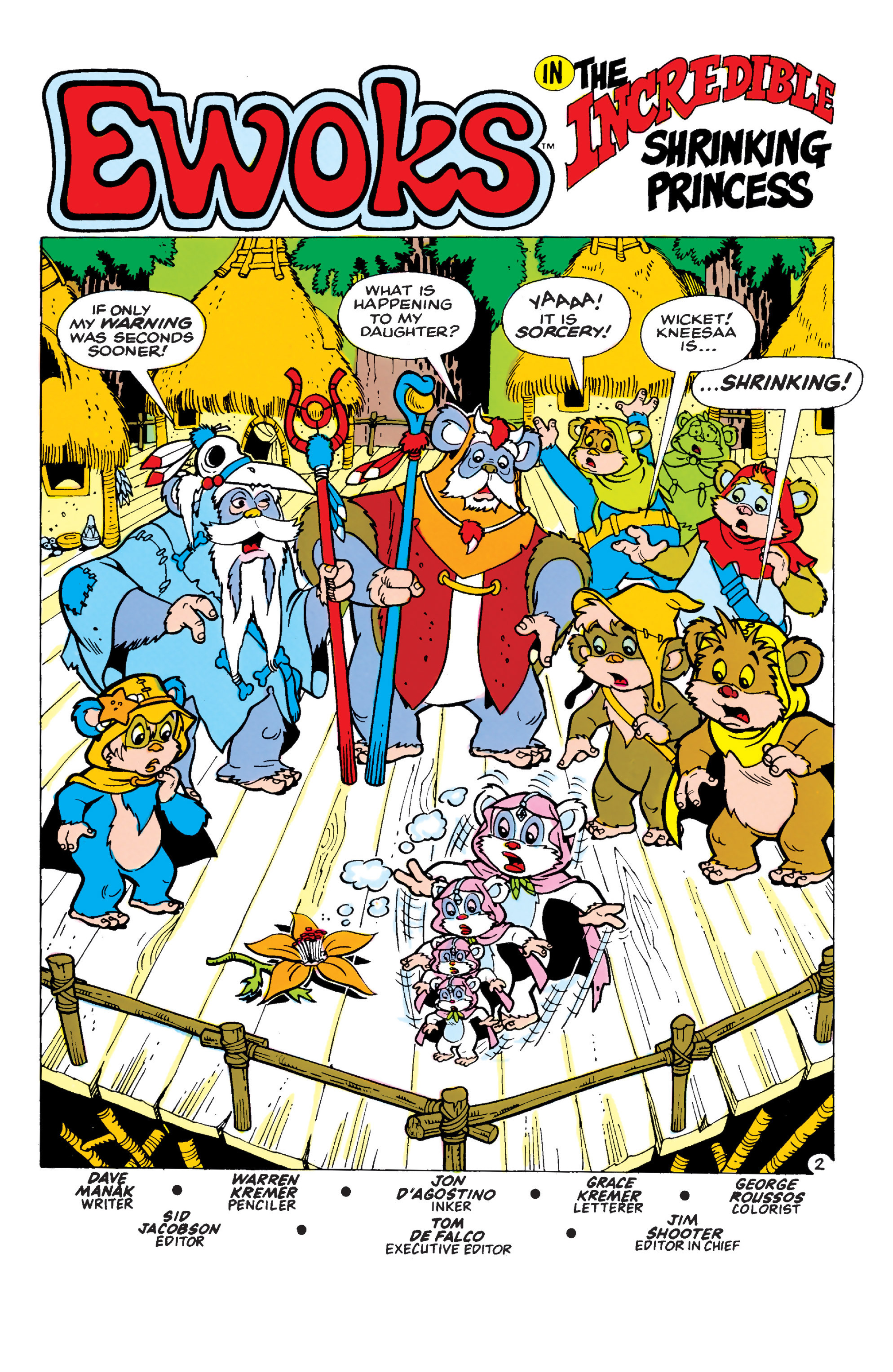 Read online Ewoks comic -  Issue #11 - 3