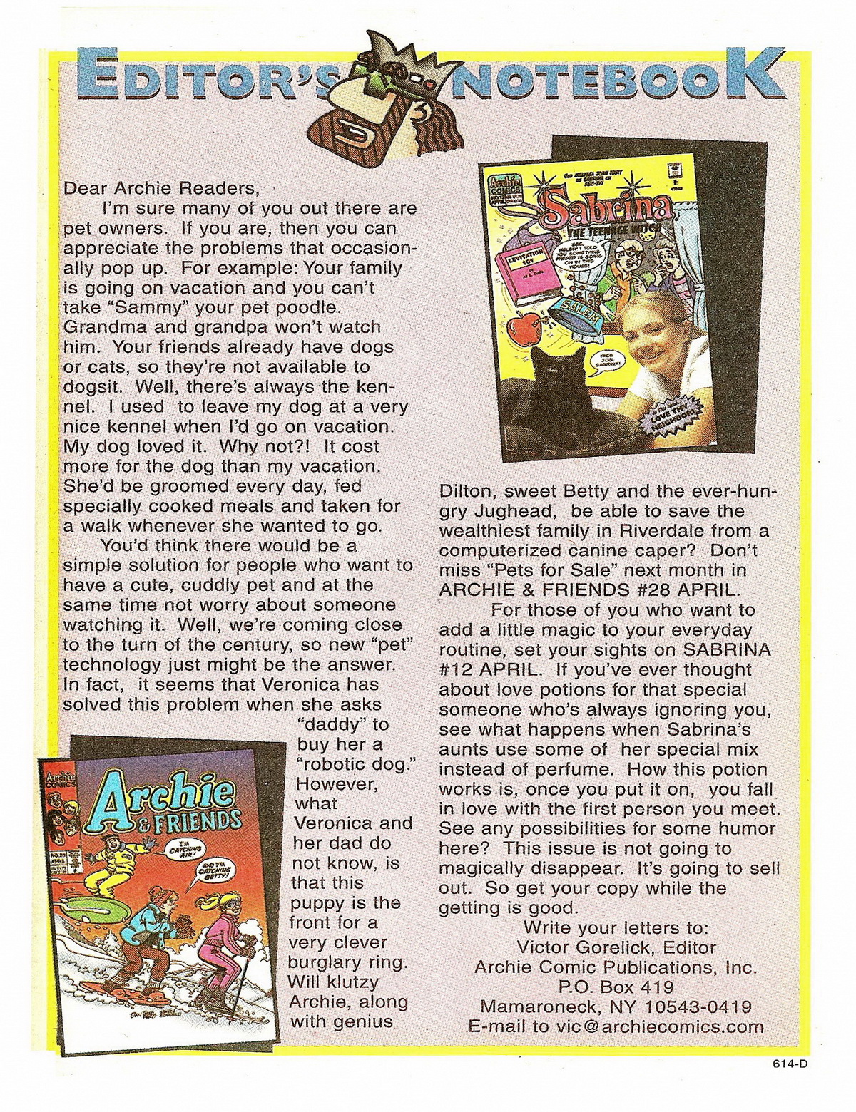 Read online Archie's Pals 'n' Gals Double Digest Magazine comic -  Issue #31 - 127