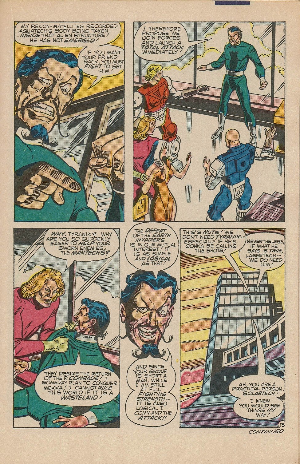 Read online ManTech Robot Warriors comic -  Issue #4 - 17