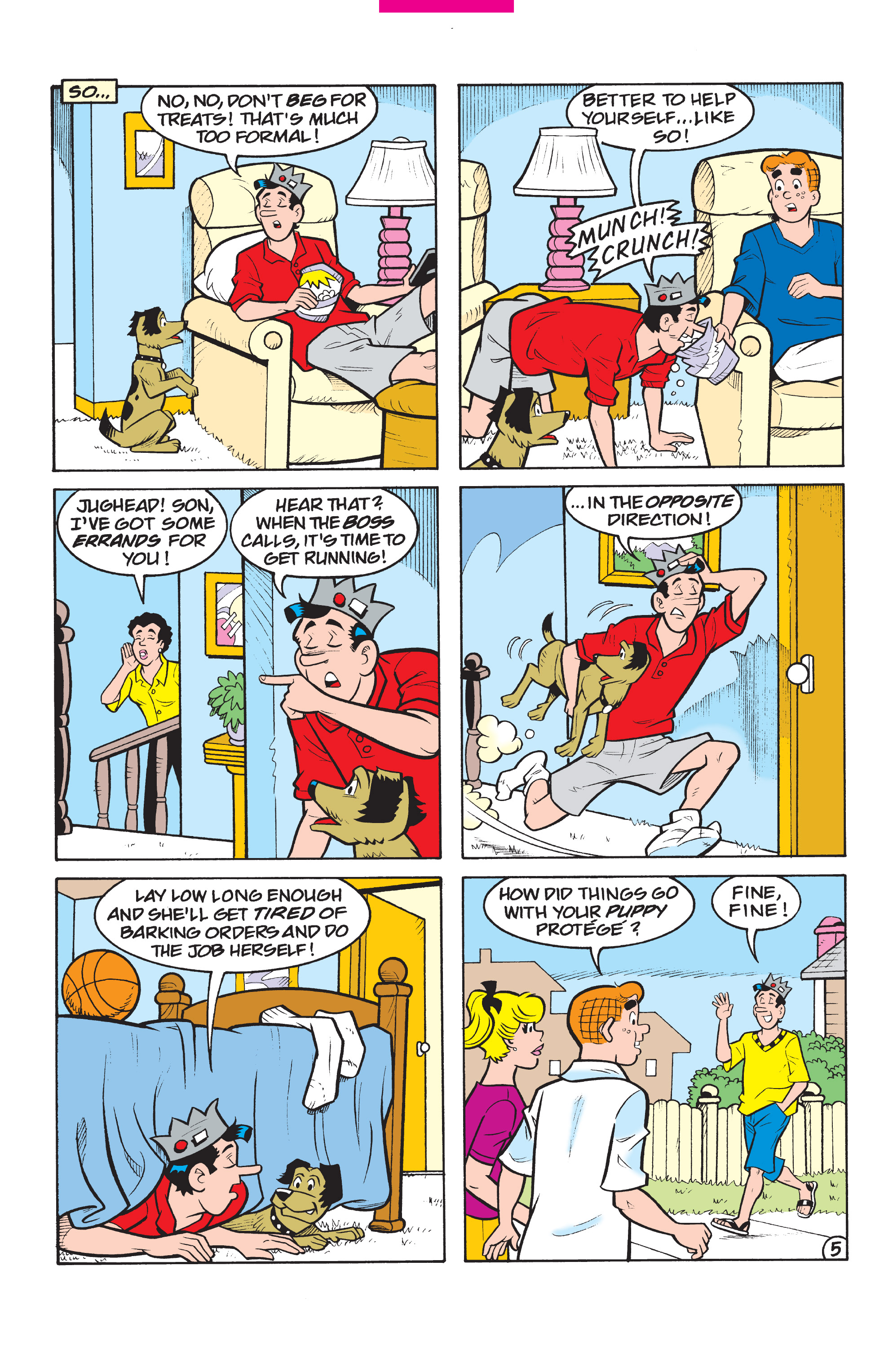 Read online Archie's Pal Jughead Comics comic -  Issue #159 - 6