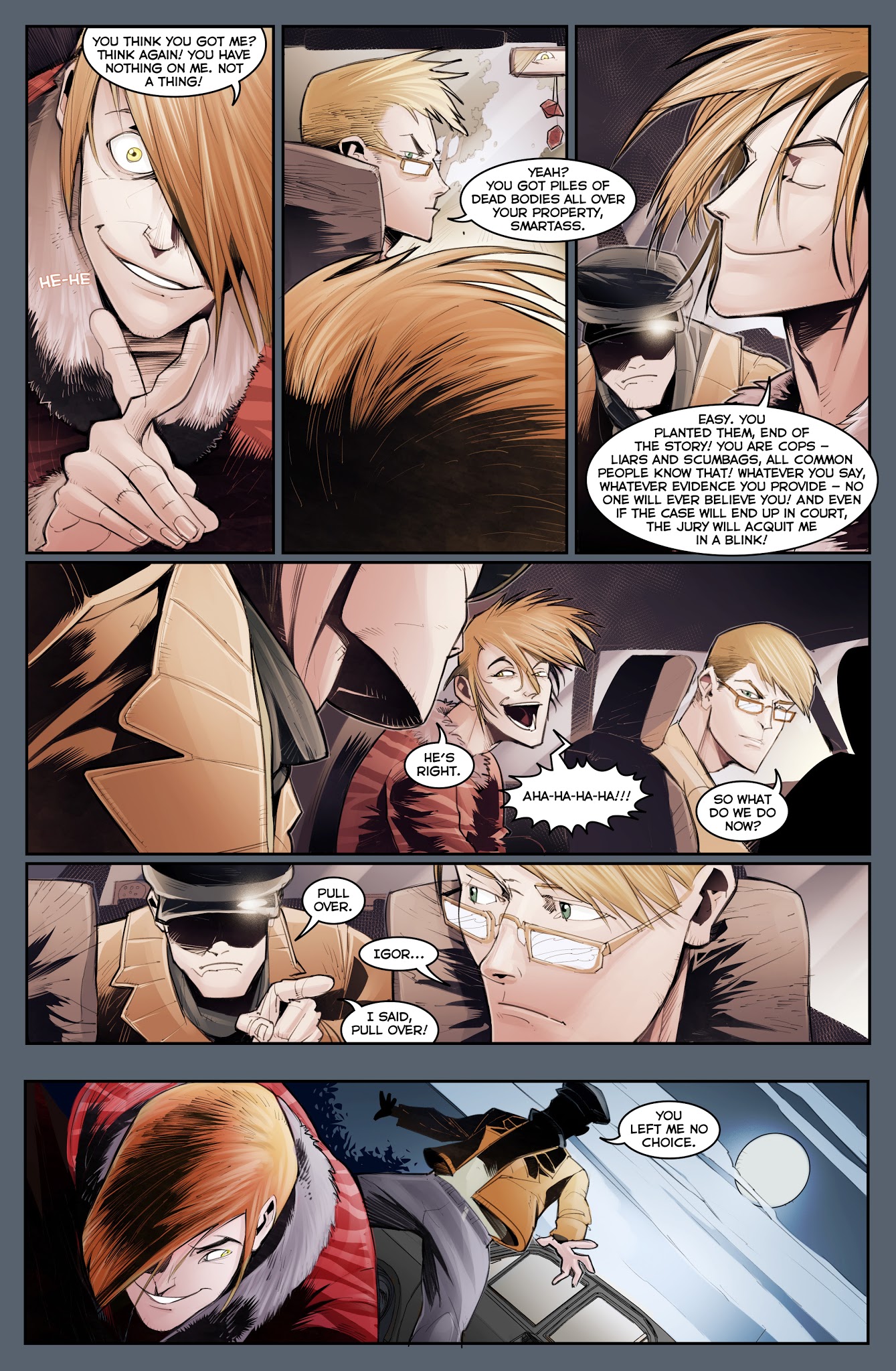 Read online Major Grom comic -  Issue #9 - 28