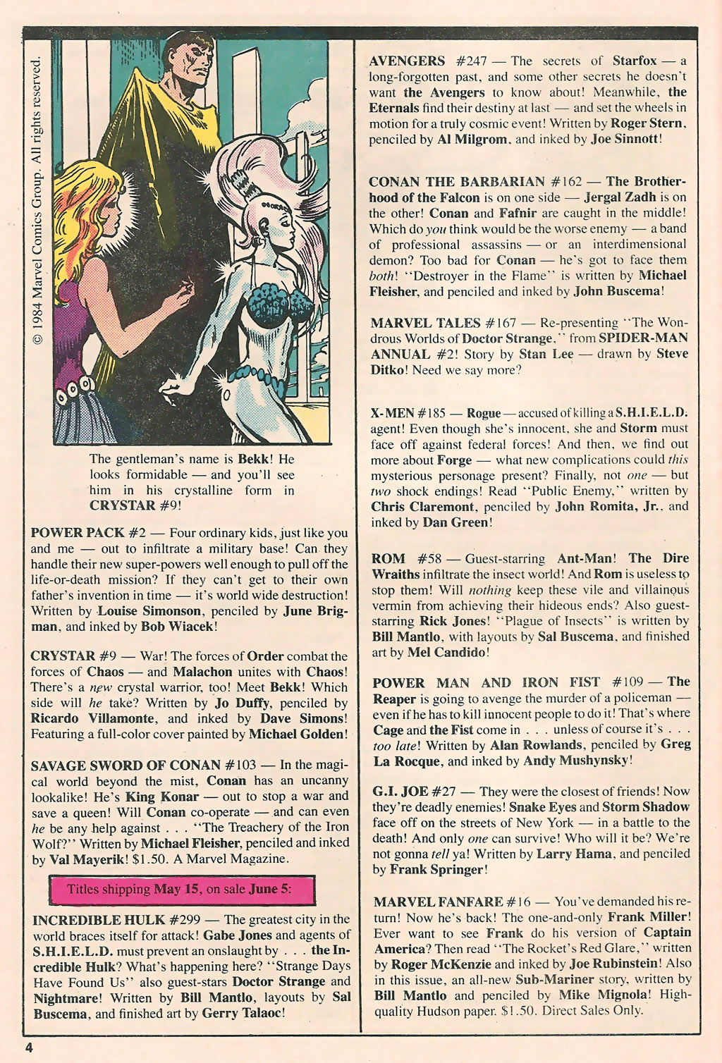 Read online Marvel Age comic -  Issue #15 - 6