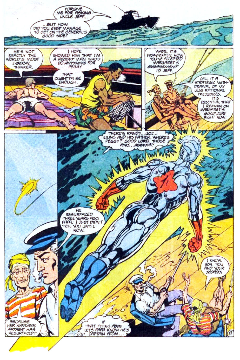 Read online Captain Atom (1987) comic -  Issue #30 - 9