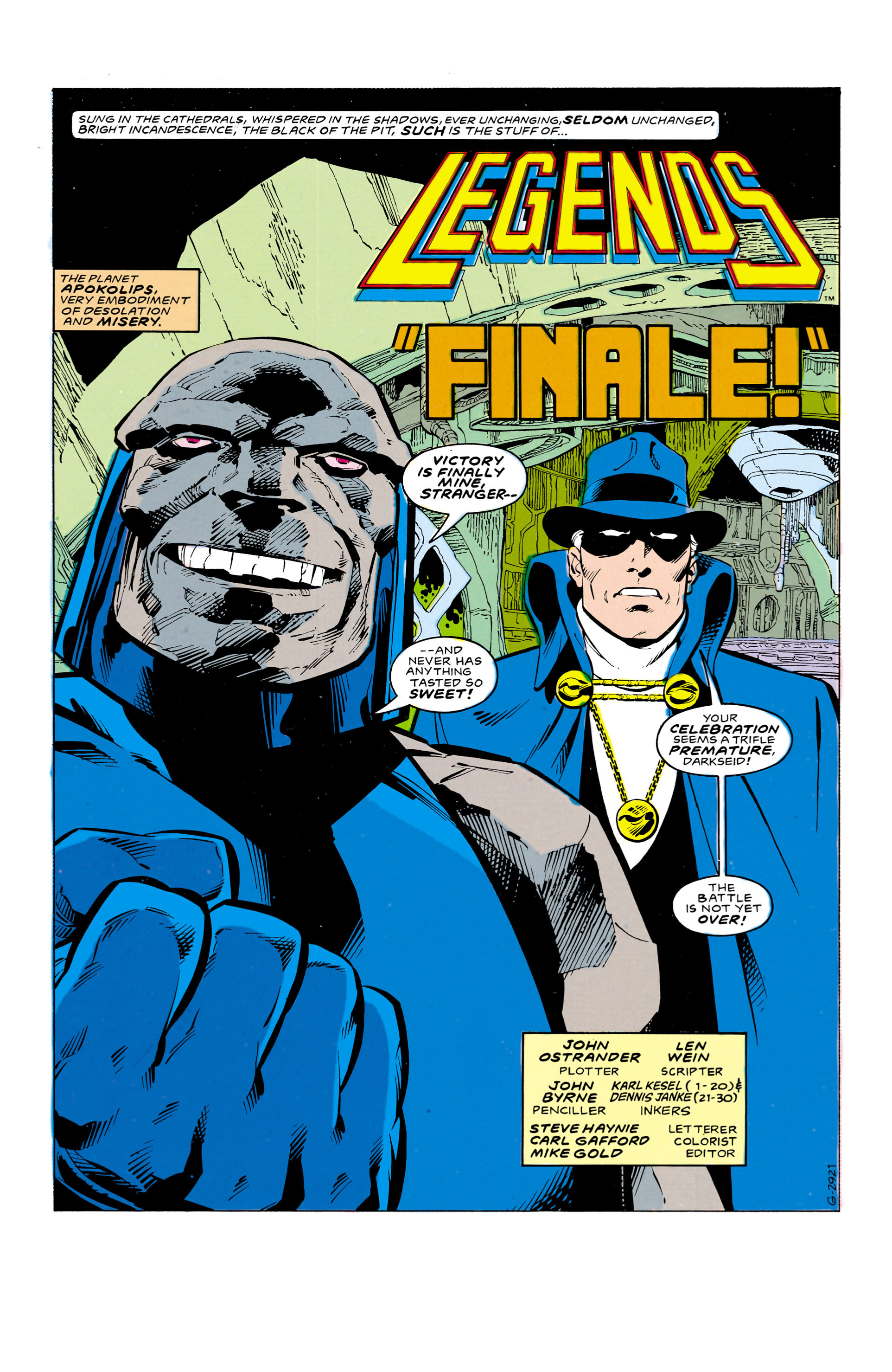 Read online Legends comic -  Issue #6 - 2