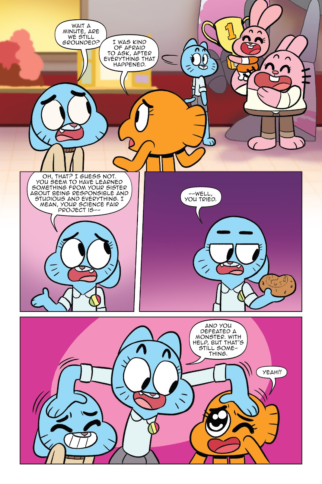The Amazing World of Gumball: Cheat Code issue Full - Page 121