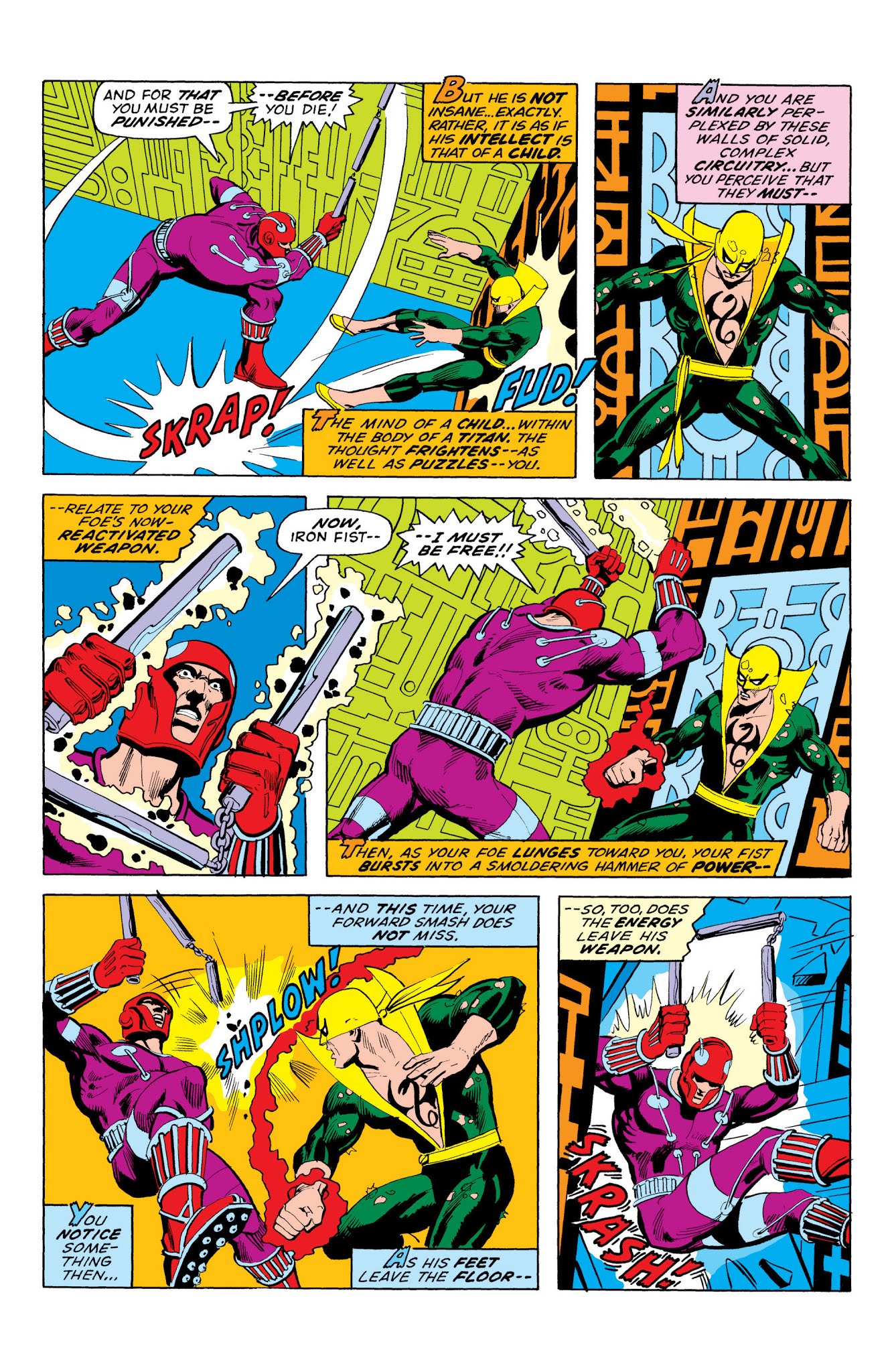 Read online Marvel Masterworks: Iron Fist comic -  Issue # TPB 1 (Part 1) - 67