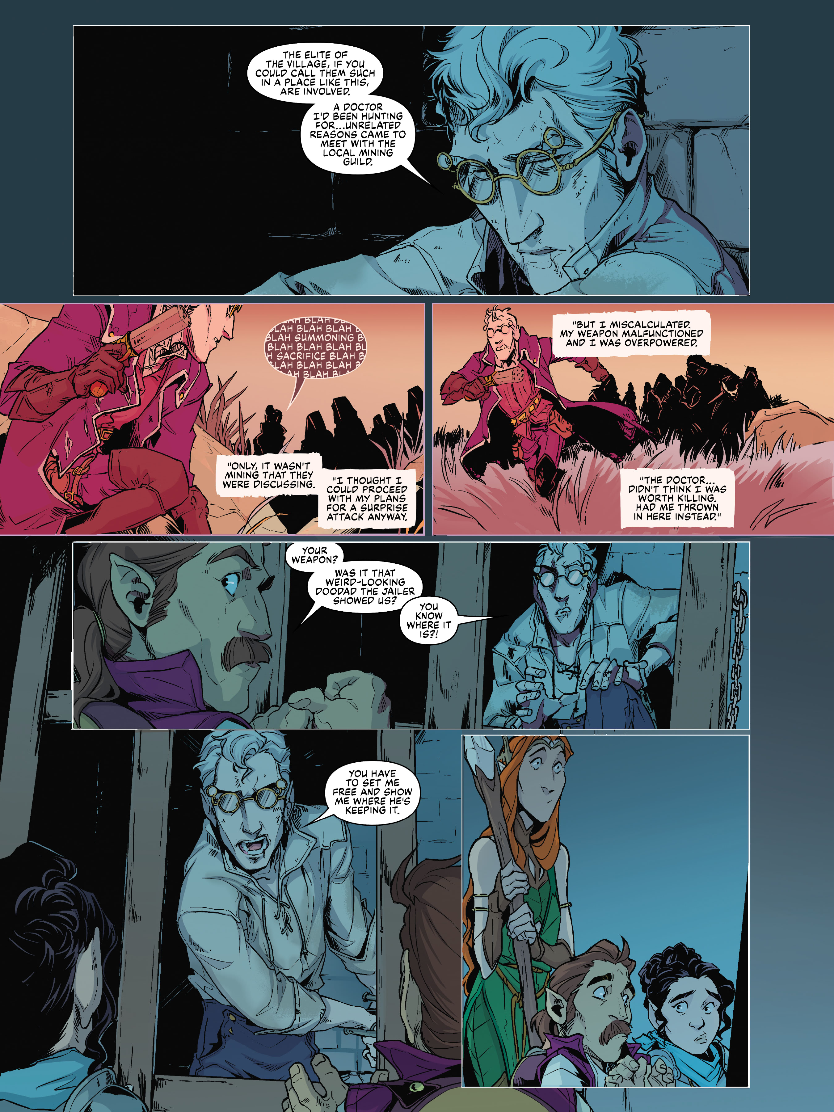 Read online Critical Role Vox Machina Origins comic -  Issue # (2019) _TPB Library Edition (Part 3) - 69