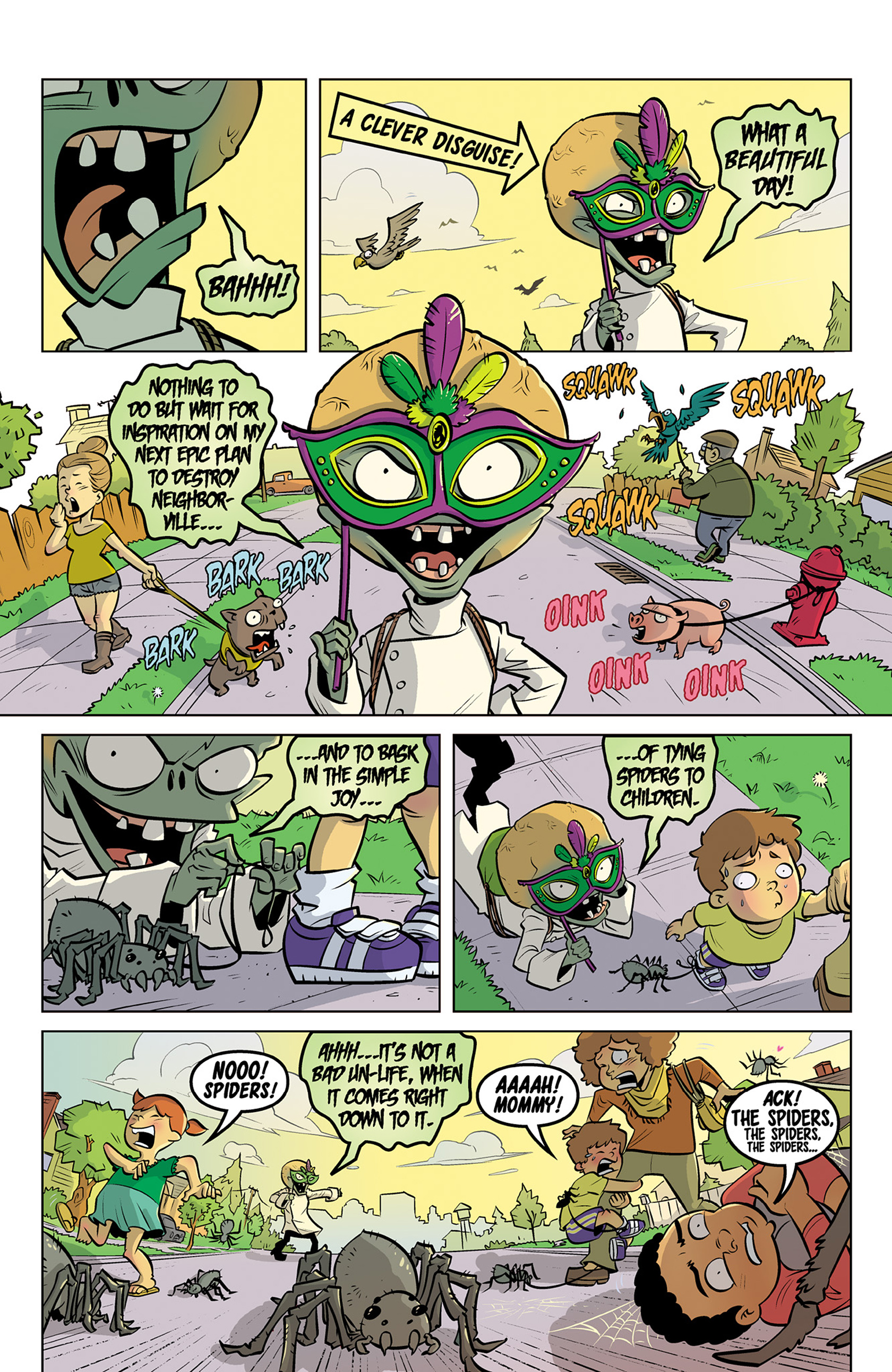 Read online Plants vs. Zombies: Bully For You comic -  Issue #1 - 3